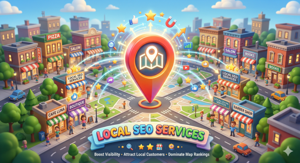 3d cartoon pin location