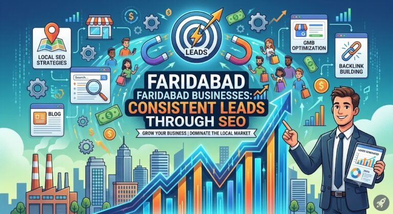 How Faridabad Businesses Can Generate Consistent Leads Through SEO
